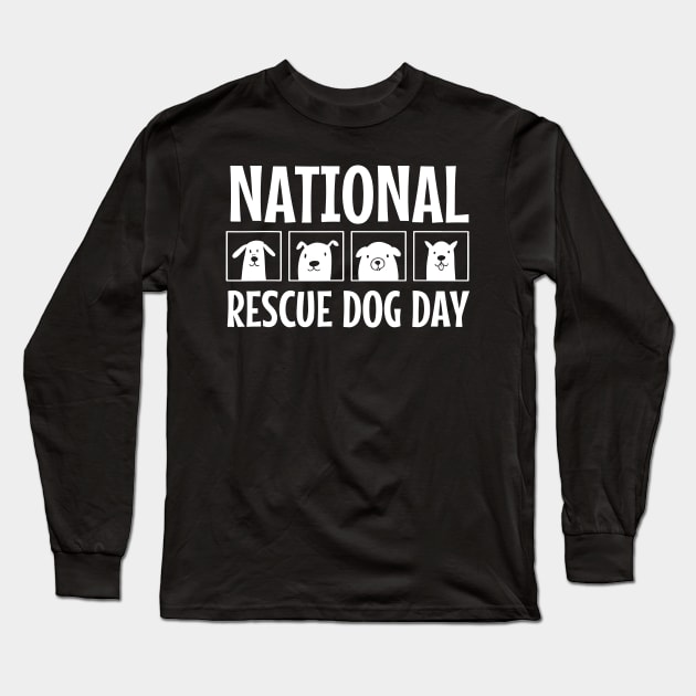 National Rescue Dog Day Long Sleeve T-Shirt by LEGO